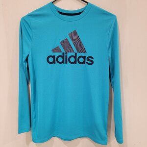 Adidas Climalite Long Sleeve Shirt Youth Medium